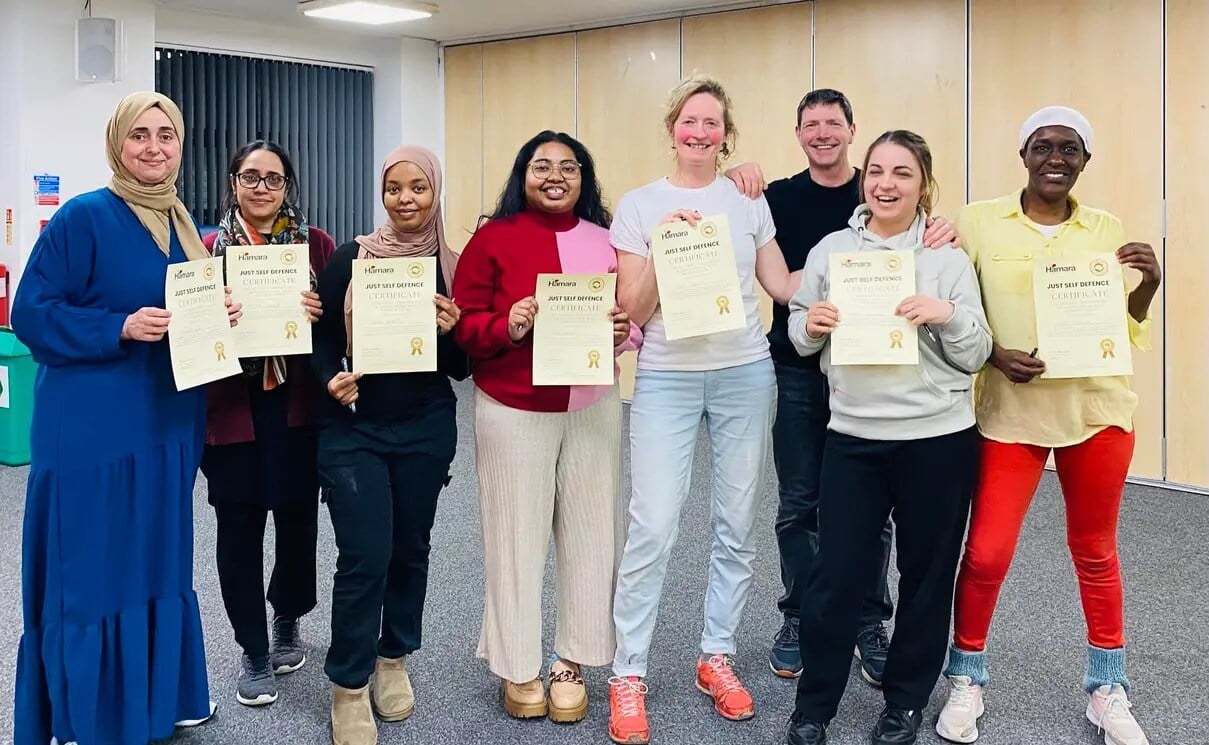Women's self defence course